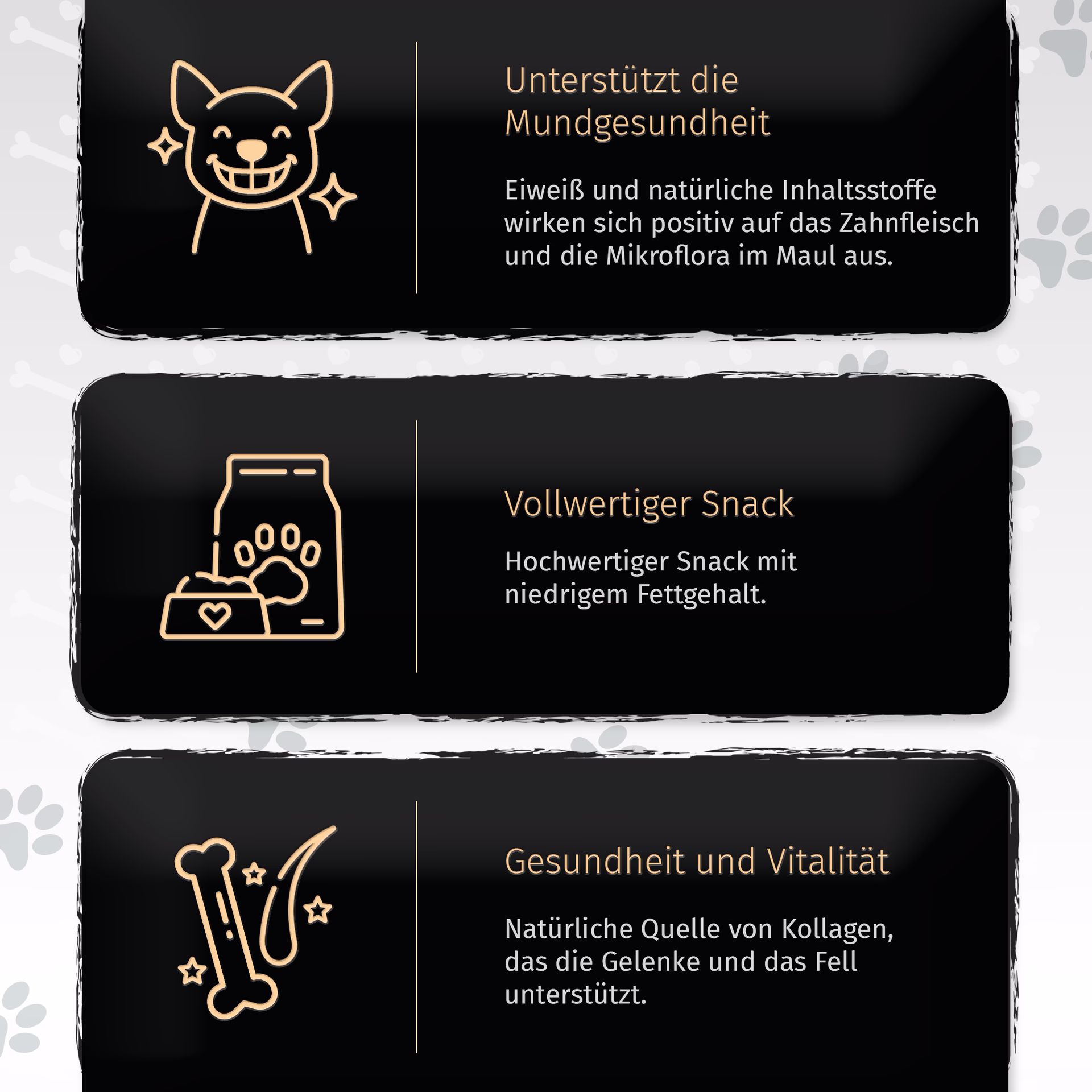 BONE APPETIT Rindfleischwürfel für Hunde, Hundefutter, Rind Kauwürfel, 300g - kleine Snack oder Leck BONE APPETIT Rindfleischwürfel für Hunde, Hundefutter, Rind Kauwürfel, 300g - kleine Snack oder Leck