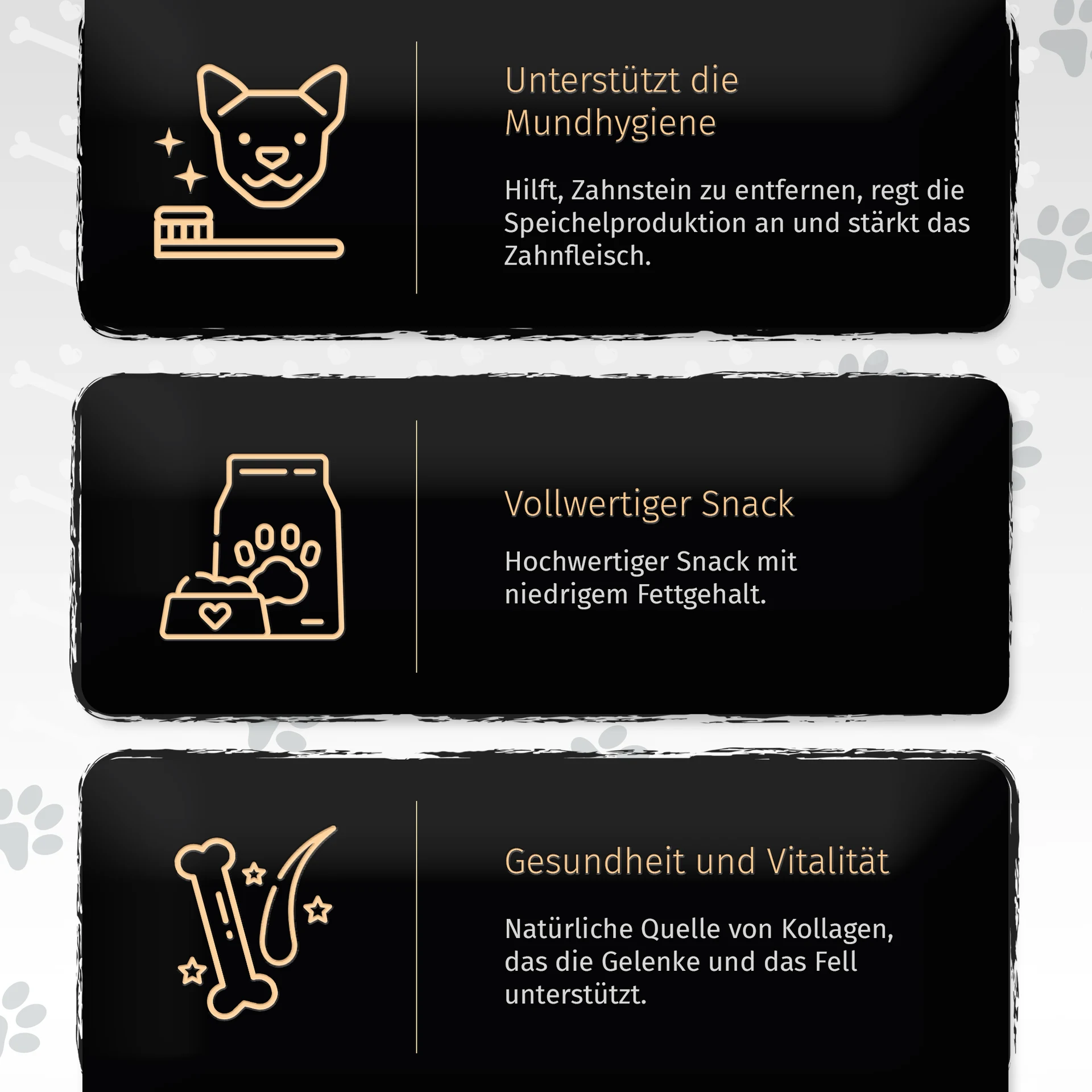 BONE APPETIT Rinderohren XL für Hunde, 10 Stück, Hundeleckerli, Zahnpflege, Glutenfrei - Naturkau Sn