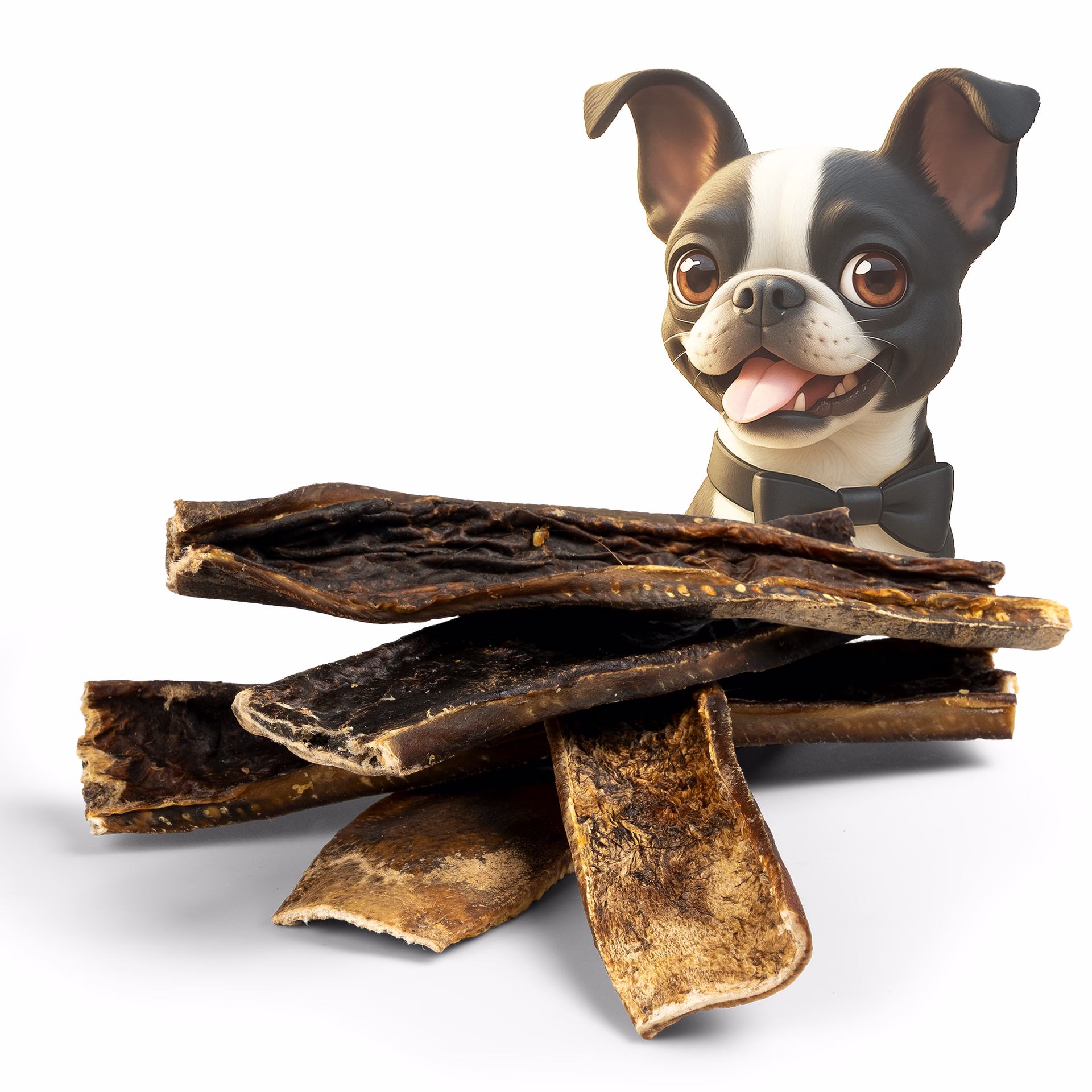 BONE APPETIT Wildschweinhaut für Hunde, Natürlicher Snack 25cm, Zahnpflege, Naturkauartikel Hundelec BONE APPETIT Wildschweinhaut für Hunde, Natürlicher Snack 25cm, Zahnpflege, Naturkauartikel Hundelec