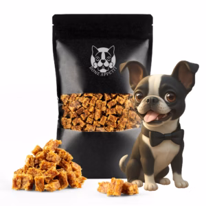 BONE APPETIT Hähnchenwürfel für Hunde, Kauwürfel, Hundesnack, 300g - kleine Snack oder Leckerli für