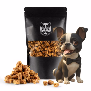 BONE APPETIT Entenwürfel für Hunde, Kausnack, Hundeleckerli, 300g - kleine Snack oder Leckerli für Z