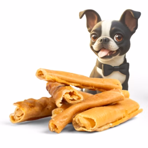 BONE APPETIT Schweinerollen für Hunde (circa 10-15cm) - Naturkau Snack oder Leckerli für Zwischendur