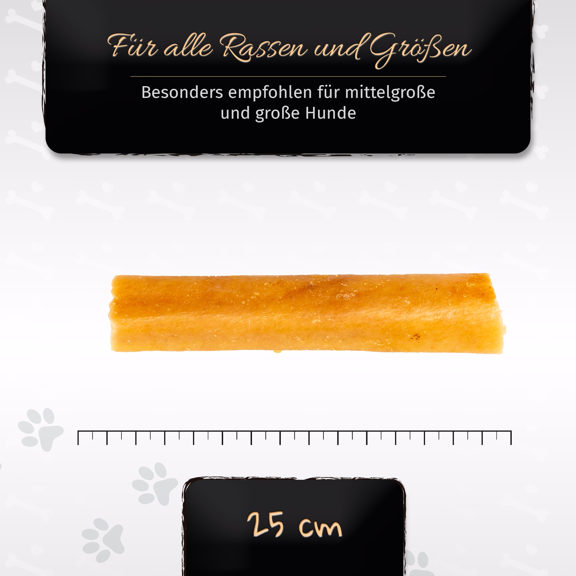 BONE APPETIT Schweinerollen für Hunde (circa 25cm) - Naturkau Snack oder Leckerli für Zwischendurch, BONE APPETIT Schweinerollen für Hunde (circa 25cm) - Naturkau Snack oder Leckerli für Zwischendurch,