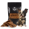 BONE APPETIT Wildfleischstreifen für Hunde, Trainingssnack, Hundeleckerli, 300g - Fettarmer und glut BONE APPETIT Wildfleischstreifen für Hunde, Trainingssnack, Hundeleckerli, 300g - Fettarmer und glut