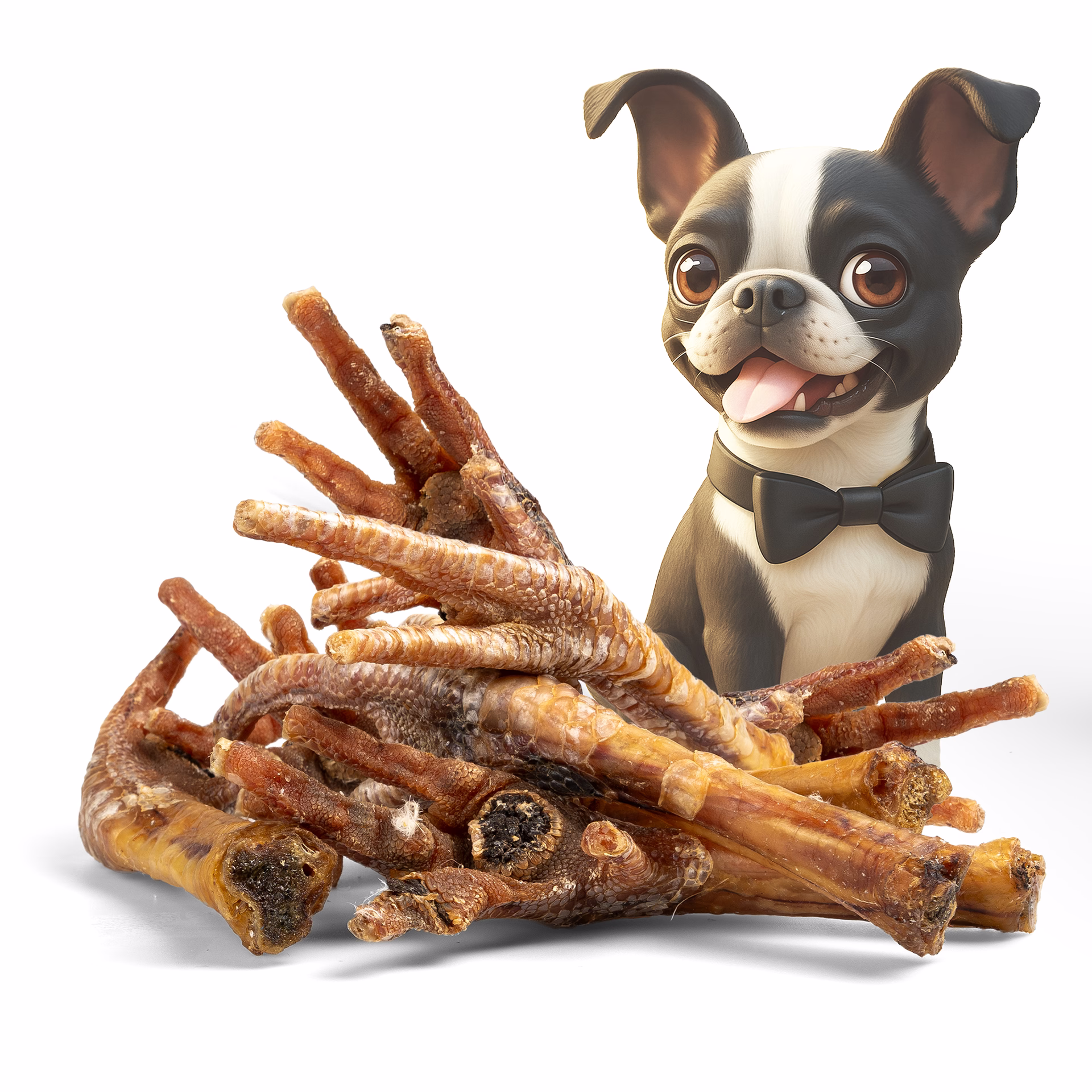 BONE APPETIT Getrocknete Truthahnfüße für Hunde (circa 17-20 cm), Kauartikel, Hundefutter - Glutenfr BONE APPETIT Getrocknete Truthahnfüße für Hunde (circa 17-20 cm), Kauartikel, Hundefutter - Glutenfr