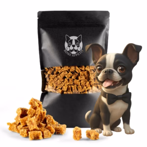 BONE APPETIT Putenwürfel für Hunde, Kausnack, Hundefutter, Kauwürfel, 300g - Ideal für Training und